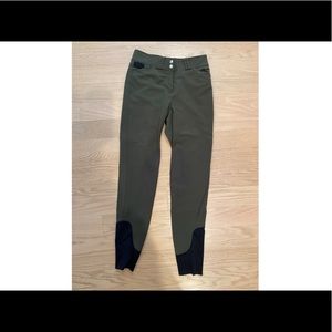 Dover Saddlery Olive Knee Patch Breeches size 26